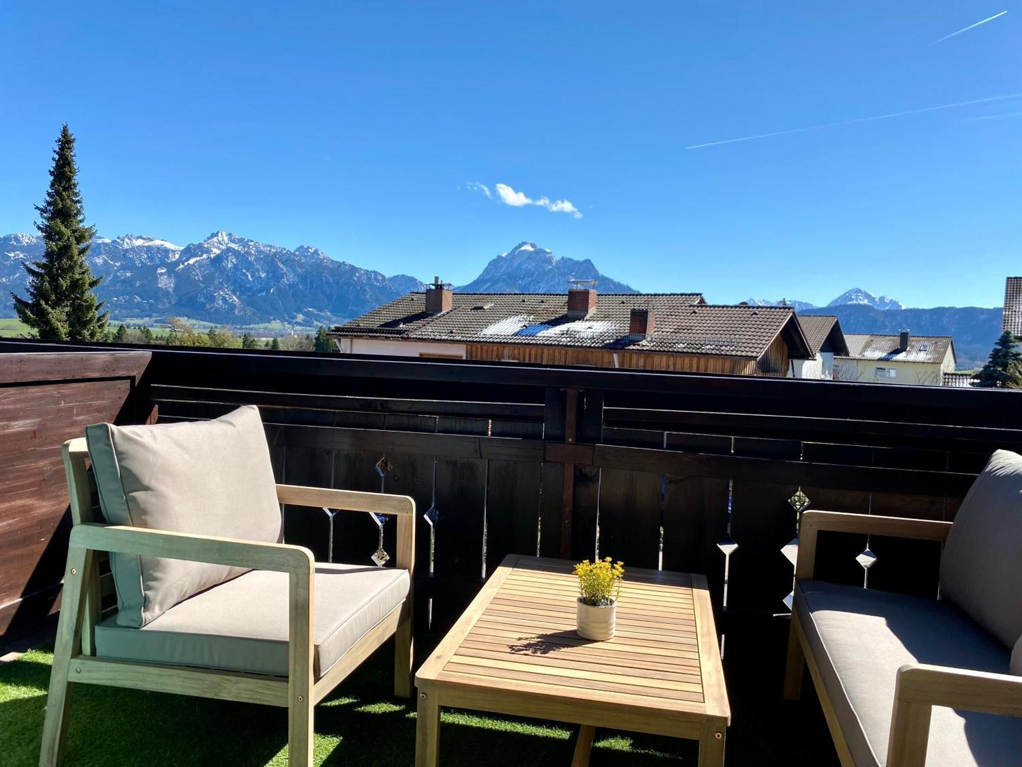 Best Butler I Romantic 4Two I Kueche I Balkon I Parken I Schlossblick Füssen Exteriör bild